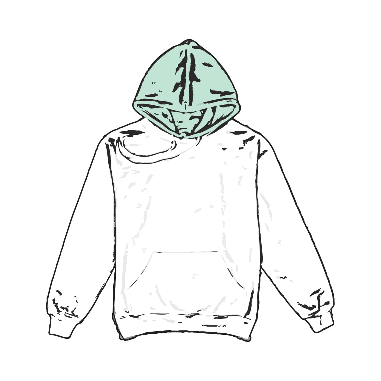 Handcrafted upHoodie™ Drawstring Bag