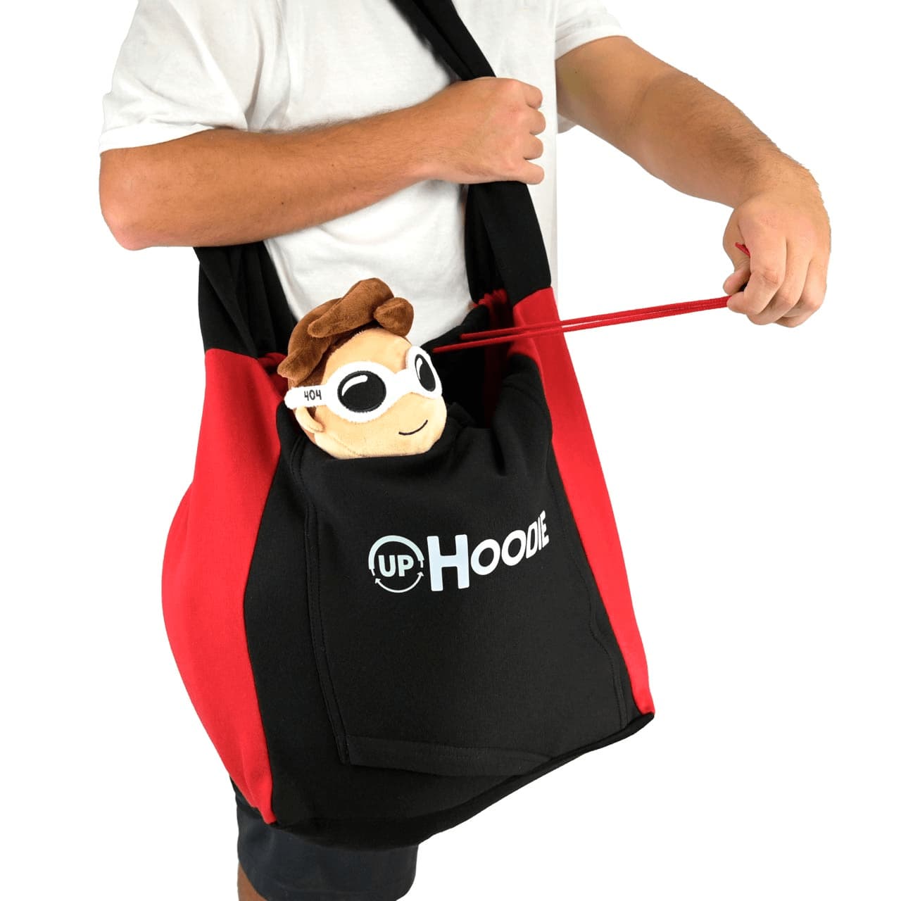 Handcrafted upHoodie™ Drawstring Cinch Tote Bag